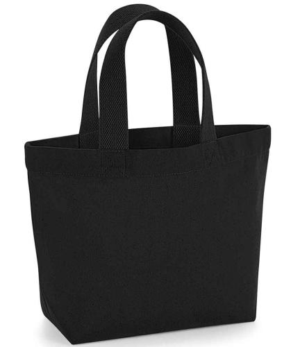 Westford Mill EarthAware? Organic Marina Mini Tote Bag - BLK - ONE